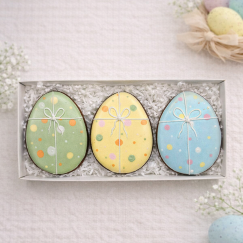 „Jau Velykos Nr. 4" - dekoruotų meduolių rinkinys