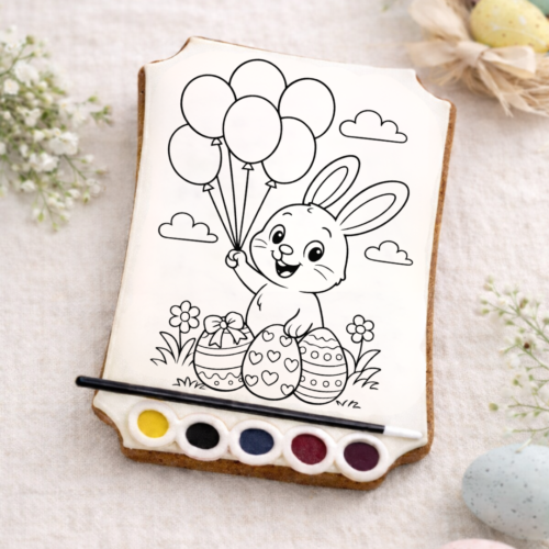 „Nuspalvink Velykas Nr. 4" - spalvinimo meduolis