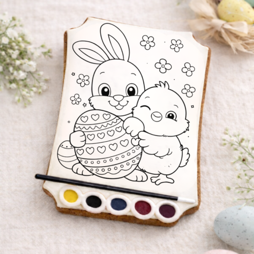 „Nuspalvink Velykas Nr. 1" - spalvinimo meduolis