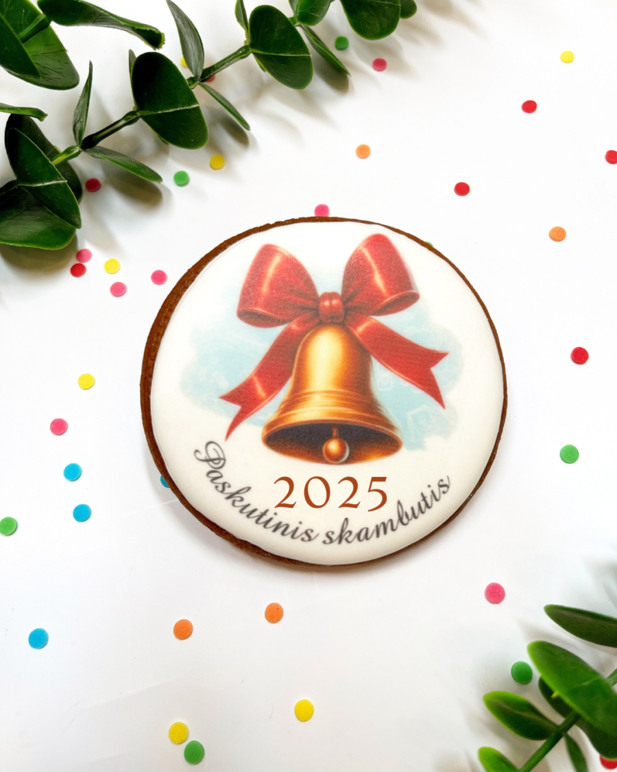 „Paskutinis skambutis" dekoruotas meduolis